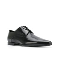 Chaussures derby en cuir noires Dolce & Gabbana