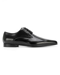 Chaussures derby en cuir noires Dolce & Gabbana