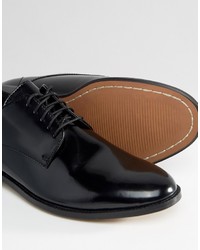 Chaussures derby en cuir noires Zign Shoes