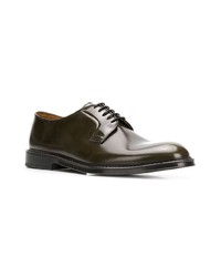 Chaussures derby en cuir olive Doucal's