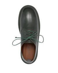 Chaussures derby en cuir olive Marsèll