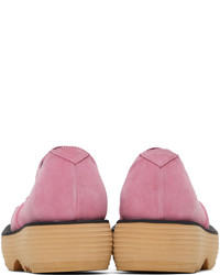 Chaussures derby en cuir roses Andersson Bell