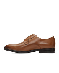 Chaussures derby en cuir tabac Ps By Paul Smith