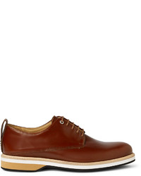 Chaussures derby en cuir tabac WANT Les Essentiels