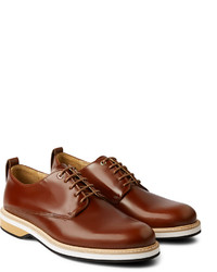 Chaussures derby en cuir tabac WANT Les Essentiels