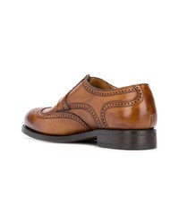 Chaussures derby en cuir tabac Berwick Shoes