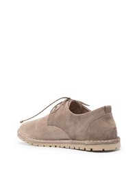 Chaussures derby en daim beiges Marsèll