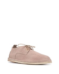 Chaussures derby en daim beiges Marsèll