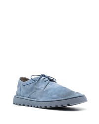 Chaussures derby en daim bleu clair Marsèll