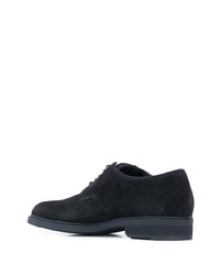 Chaussures derby en daim bleu marine BOSS HUGO BOSS