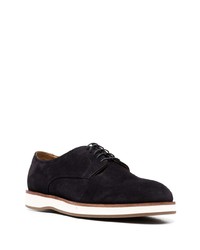 Chaussures derby en daim bleu marine BOSS HUGO BOSS