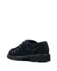 Chaussures derby en daim bleu marine Doucal's