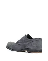 Chaussures derby en daim grises Officine Creative