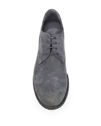 Chaussures derby en daim grises Officine Creative