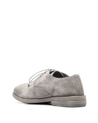 Chaussures derby en daim grises Marsèll