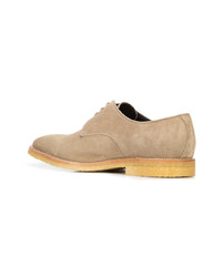 Chaussures derby en daim marron clair To Boot New York