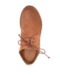 Chaussures derby en daim marron Marsèll