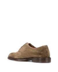 Chaussures derby en daim marron Doucal's