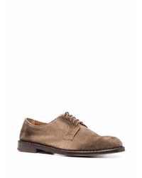 Chaussures derby en daim marron Doucal's