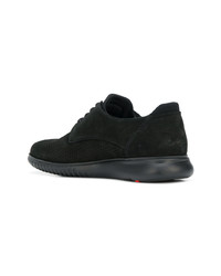 Chaussures derby en daim noires Lloyd