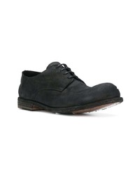 Chaussures derby en daim noires Officine Creative