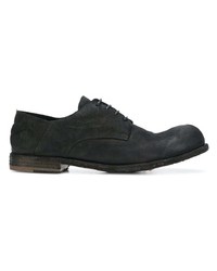 Chaussures derby en daim noires Officine Creative