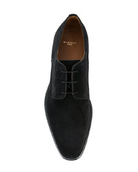Chaussures derby en daim noires Givenchy