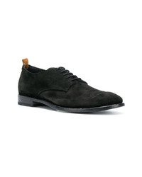 Chaussures derby en daim noires Buttero