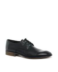 Chaussures derby en daim noires Selected