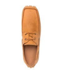 Chaussures derby en daim tabac Tommy Jeans