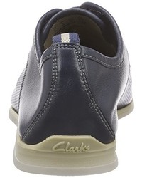 Chaussures derby gris foncé Clarks