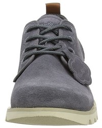 Chaussures derby gris foncé Kickers