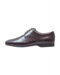 Chaussures derby gris foncé Versace