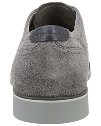 Chaussures derby grises Geox