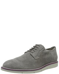 Chaussures derby grises Geox