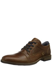 Chaussures derby marron foncé Bullboxer