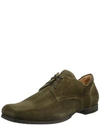 Chaussures derby marron foncé