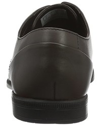 Chaussures derby marron foncé Clarks