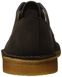 Chaussures derby marron foncé Clarks Originals