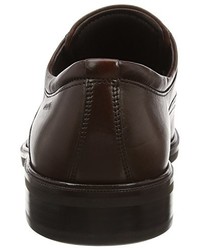 Chaussures derby marron foncé Ecco