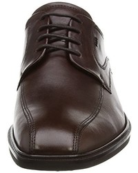 Chaussures derby marron foncé Ecco