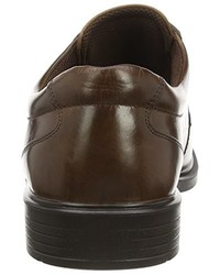 Chaussures derby marron foncé Ecco