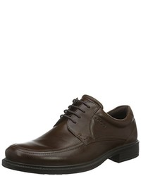 Chaussures derby marron foncé Ecco