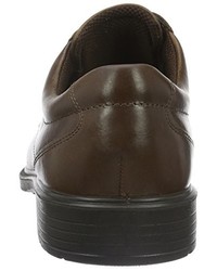 Chaussures derby marron foncé Ecco