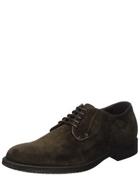 Chaussures derby marron foncé Geox