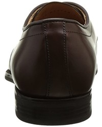 Chaussures derby marron foncé Geox