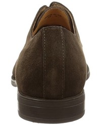 Chaussures derby marron foncé Pellet