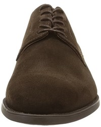 Chaussures derby marron foncé Pellet