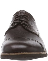 Chaussures derby marron foncé Rockport