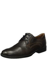 Chaussures derby marron foncé Sioux